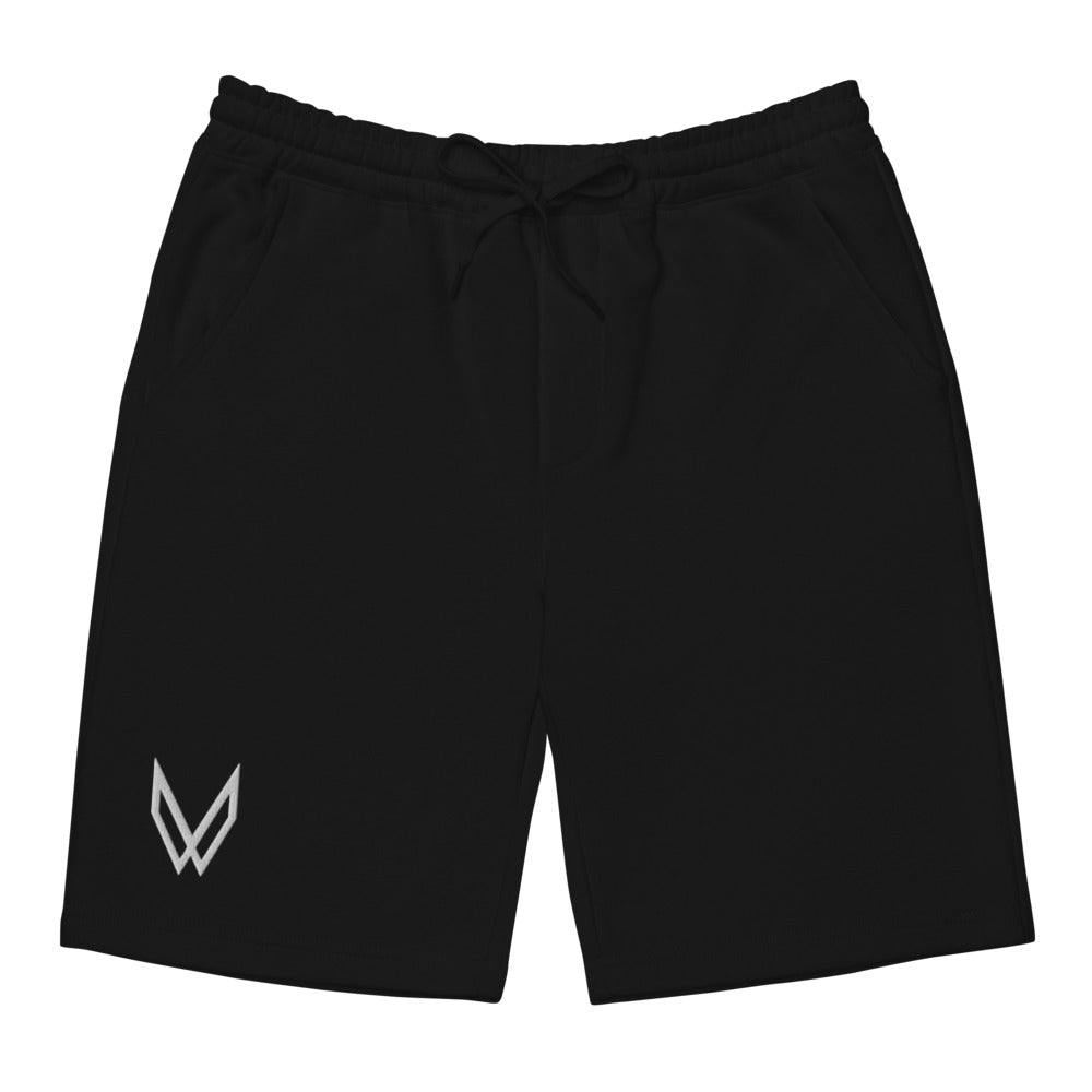 Black fleece outlet shorts