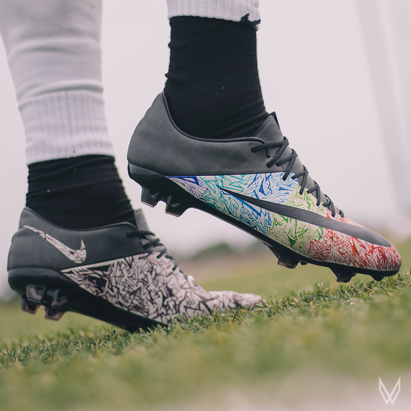 Nike mercurial vapor x with sock sales