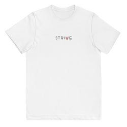 White Youth Strive t-shirt